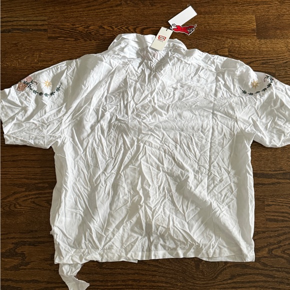 Damaged NWT The Palms Cropped Shirt in White
ICECREAM Men’s Shirt Sz XL - Picture 6 of 8